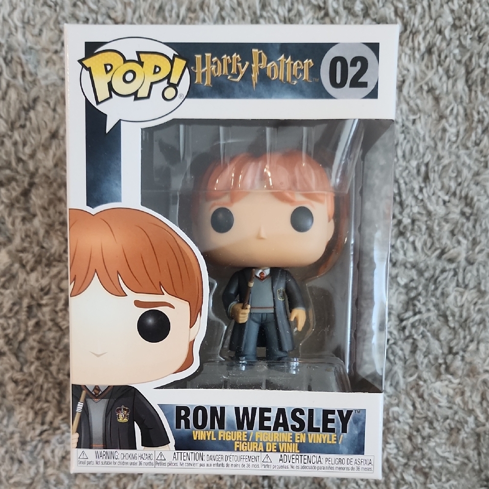 Funko Pop 02, Harry Potter, Ron Weasley